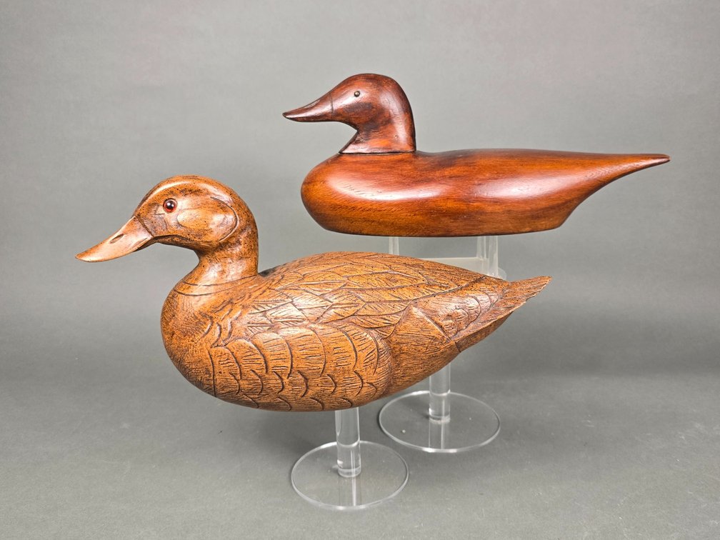 2 Natural Finished Ducks