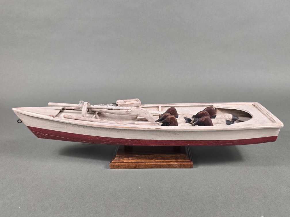 Jim Autin Chesapeake Bay Big Gun Boat Model