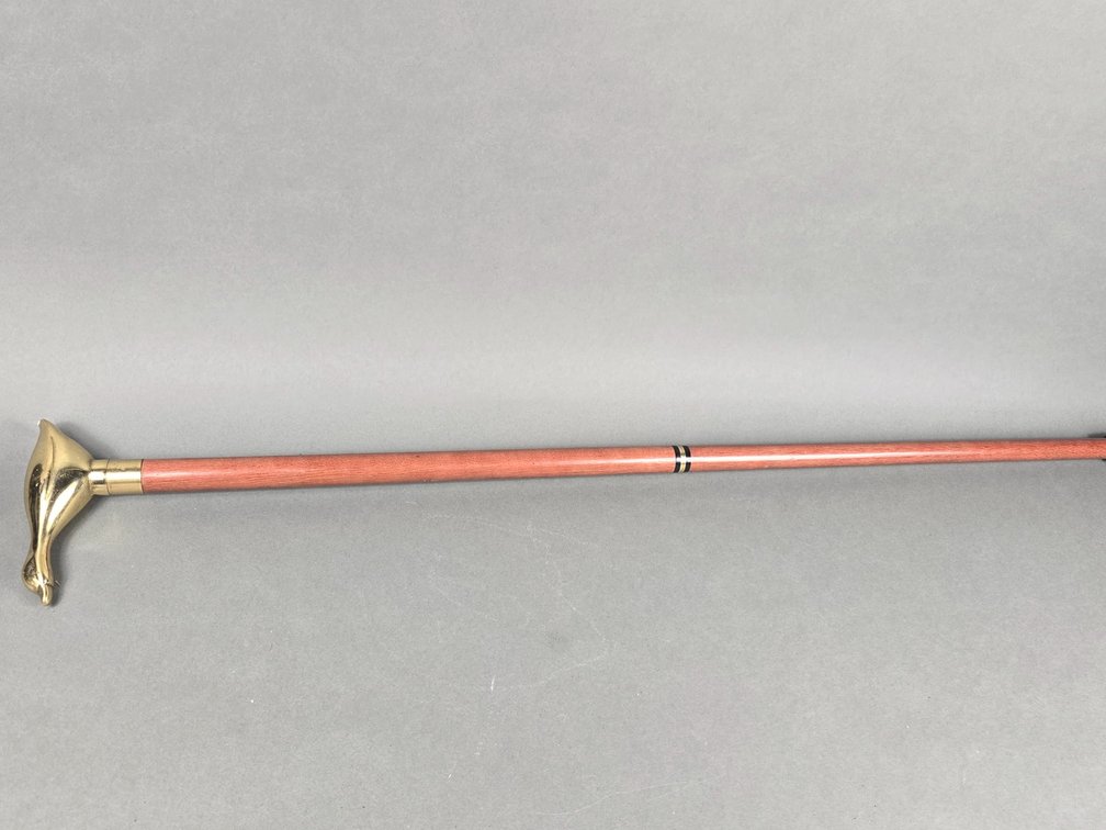 Brass Duck Head Walking Stick