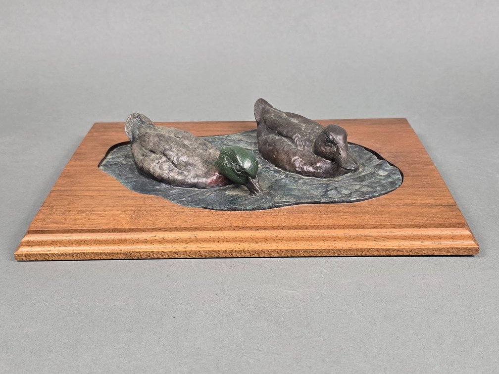 William Turner,  Onley,  VA, Bronze Mallard Pair