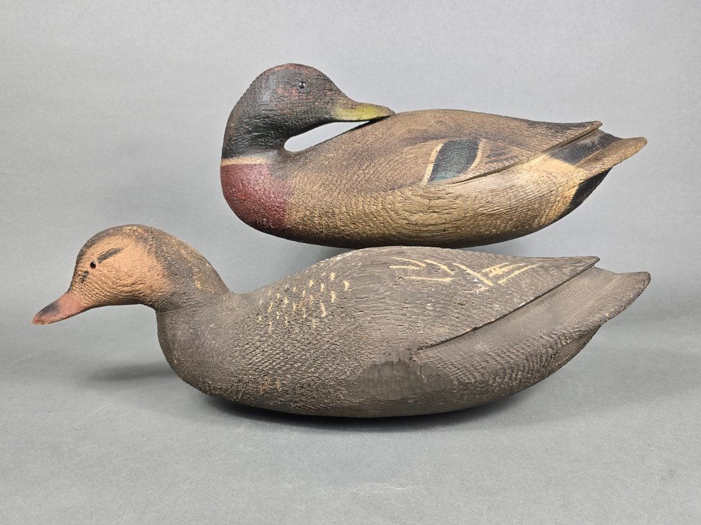 Down East Decoy Factory,  Freeport,  ME, Mallard Pair