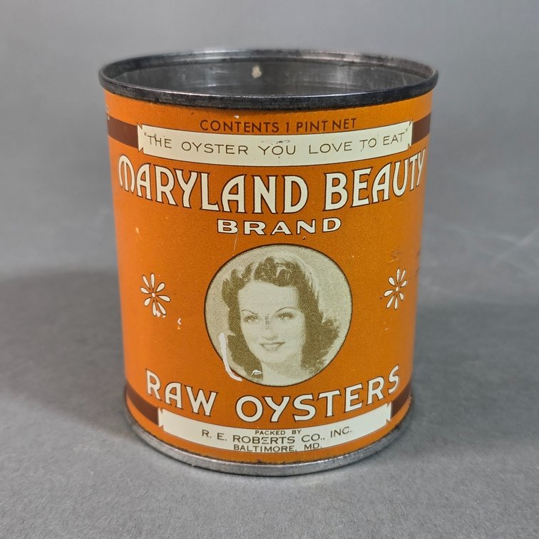 Maryland Beauty Brand Oyster Can