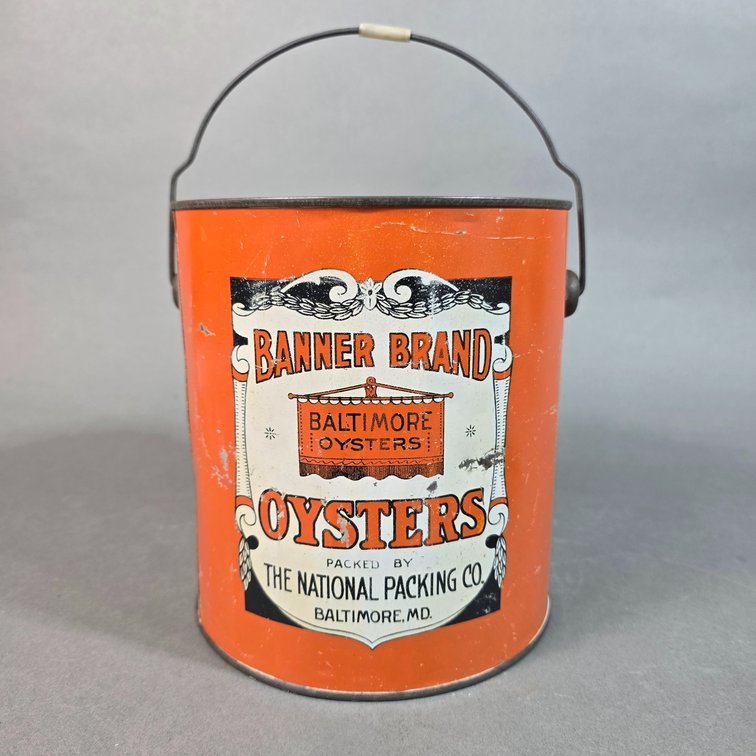Banner Brand Oyster Can