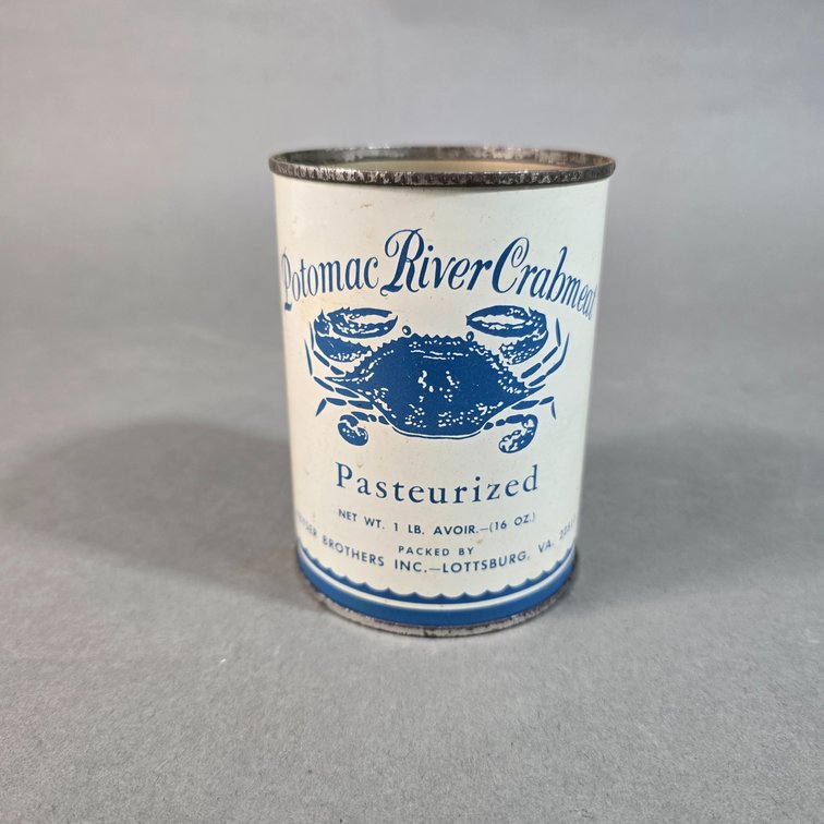 Potomac River Brand Crab Meat Can