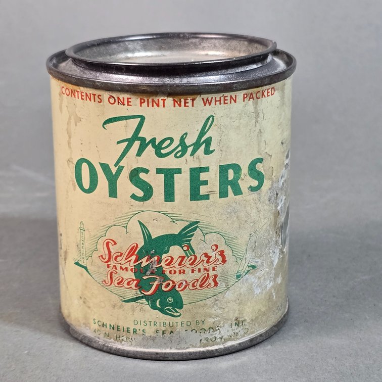Schneier's Brand Oyster Can
