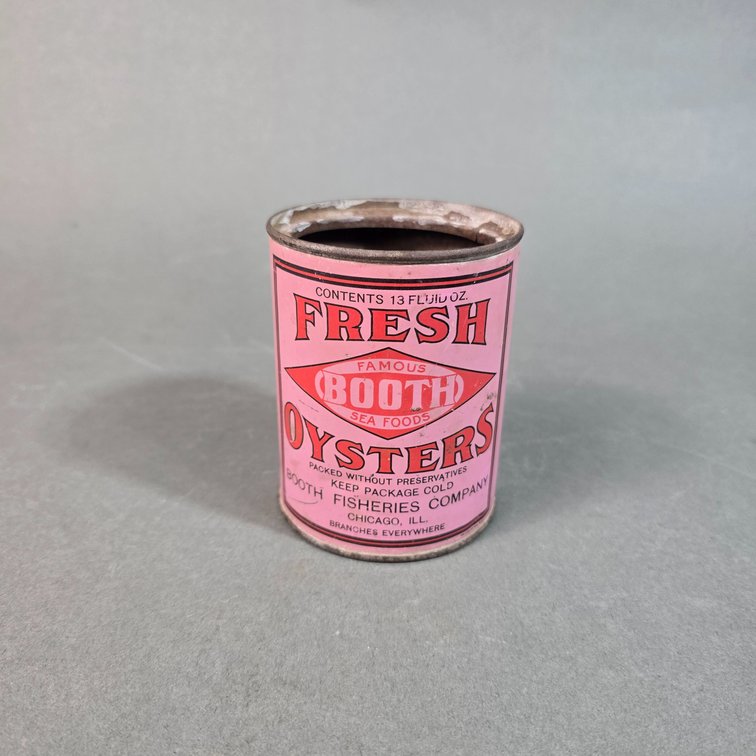 Booth Brand Oyster Can