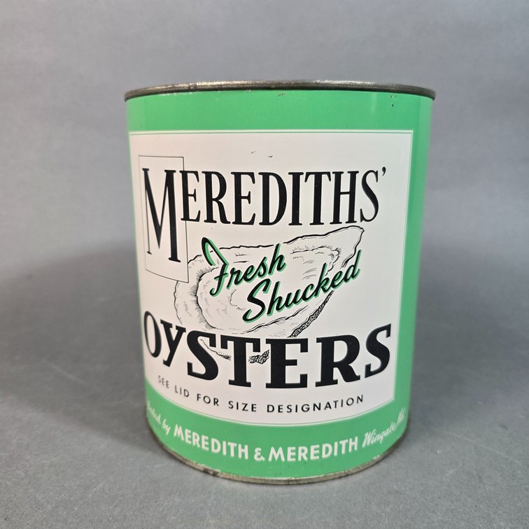 Merediths' Brand Oyster Can