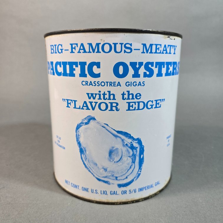 Pacific Oysters Brand Oyster Can