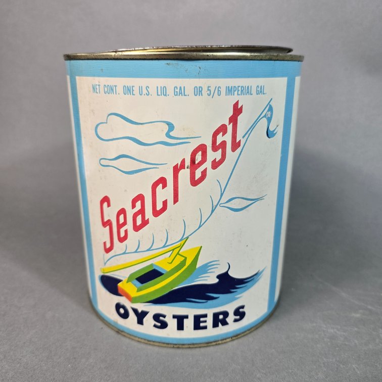Seacrest Brand Oyster Can