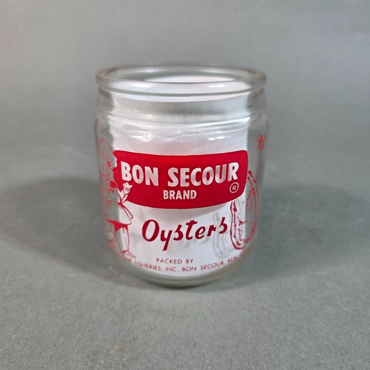 Bon Secour Brand Oyster Jar