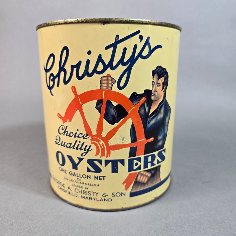 Christy's Brand Oyster Can