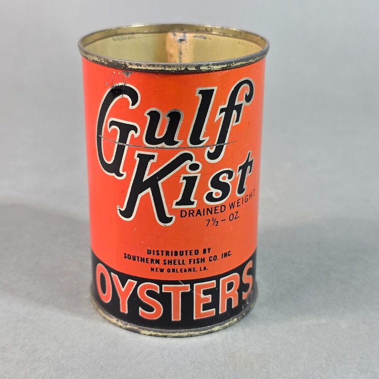 Gulf Kist Brand Oyster Can