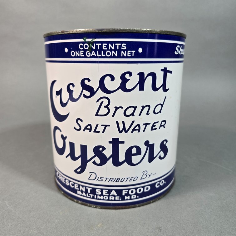 Crescent Brand Oyster Can