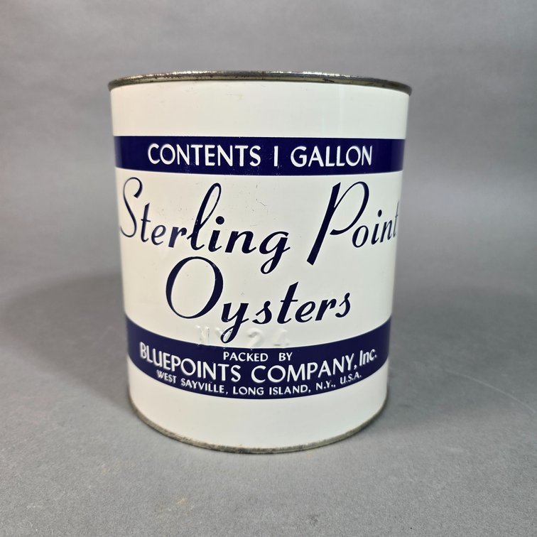 Sterling Point Brand Oyster Can