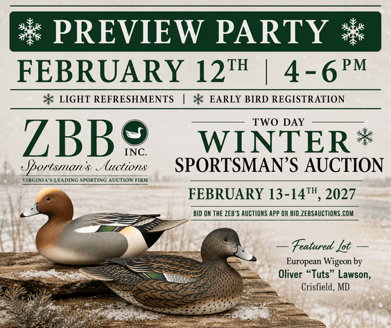 Image for Preview Party: The Two Day Winter Sportsman's Auction 2027