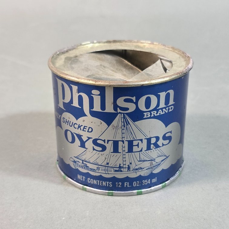 Philson Brand Oyster Can