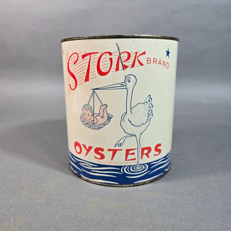 Stork Brand Oyster Can