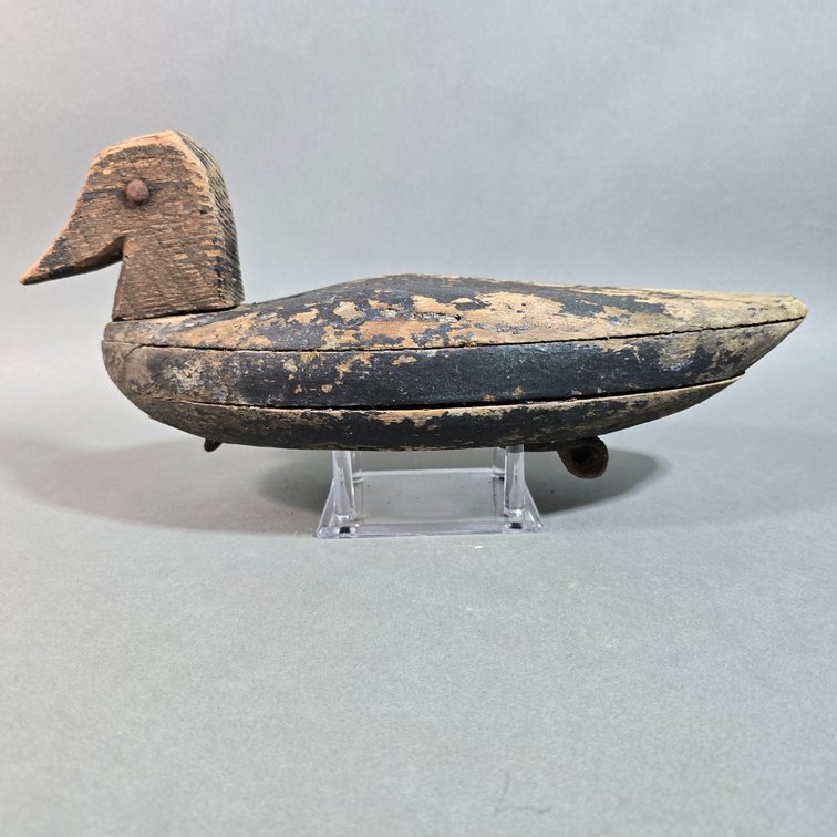 Folk Art Black Duck