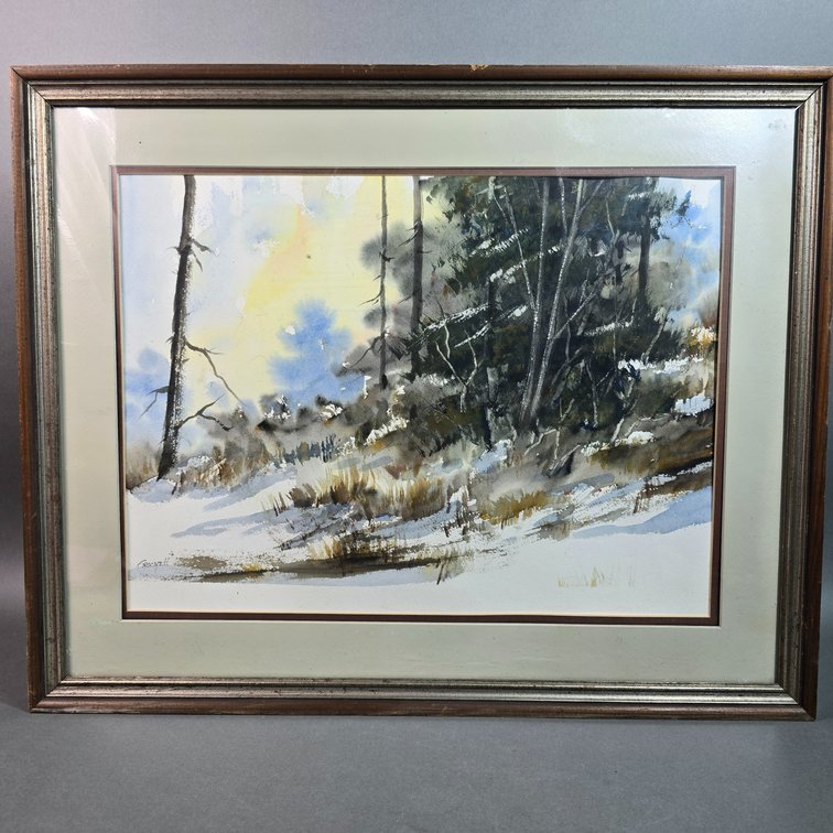 Willie Crockett Original Water Color