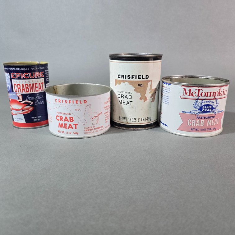Crab Meat Cans