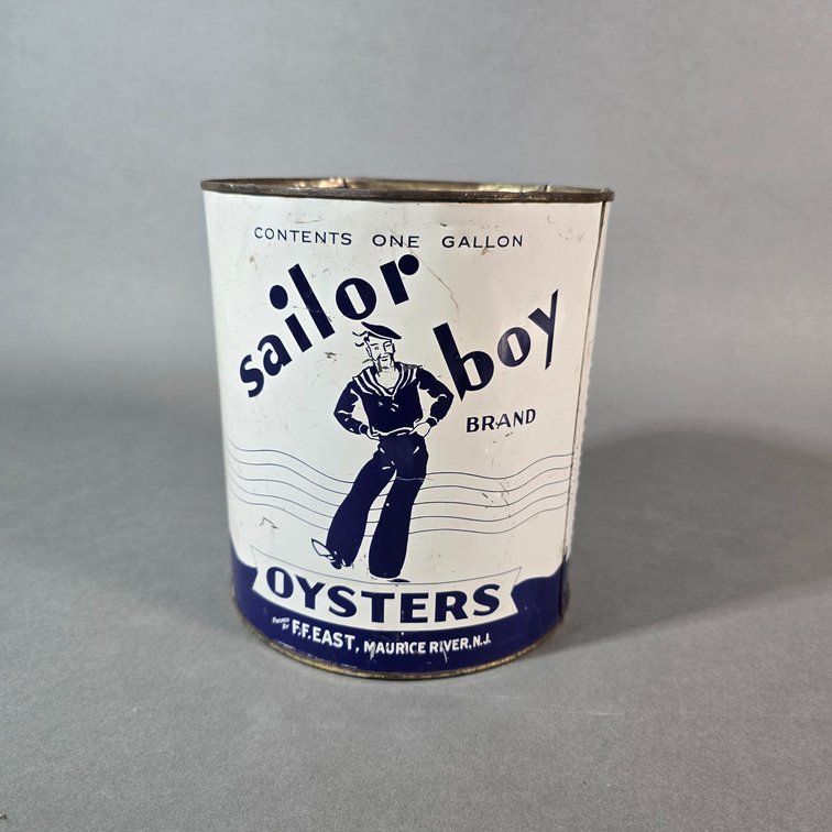 Sailor Boy Oyster Can