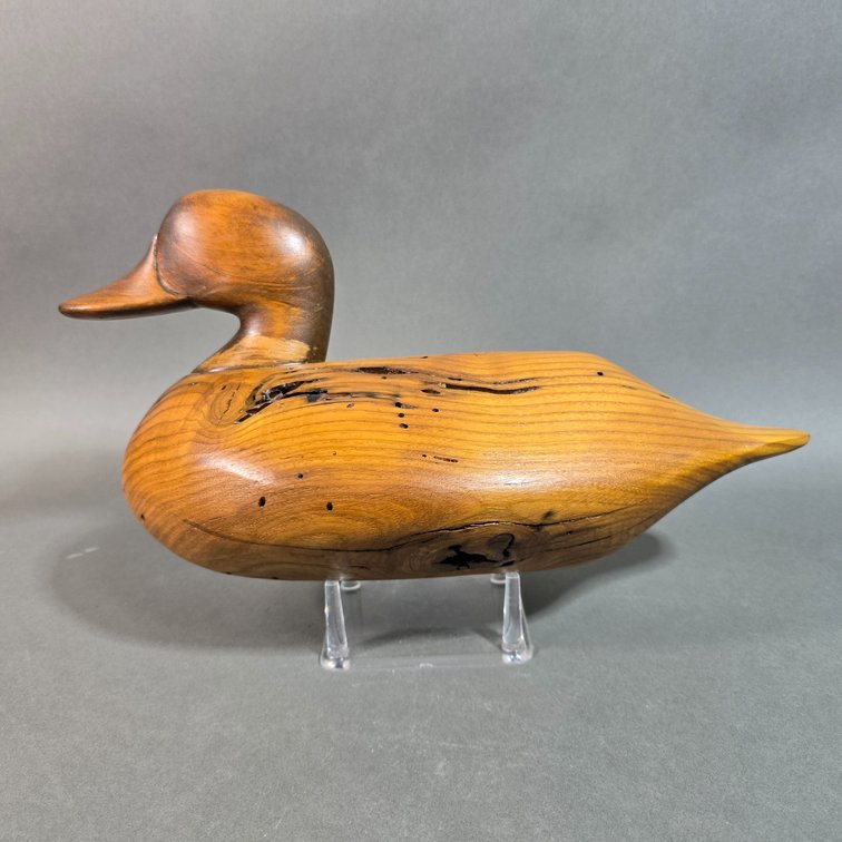 Dave Unruh,  Holtwood,  PA Natural Wood Decoy