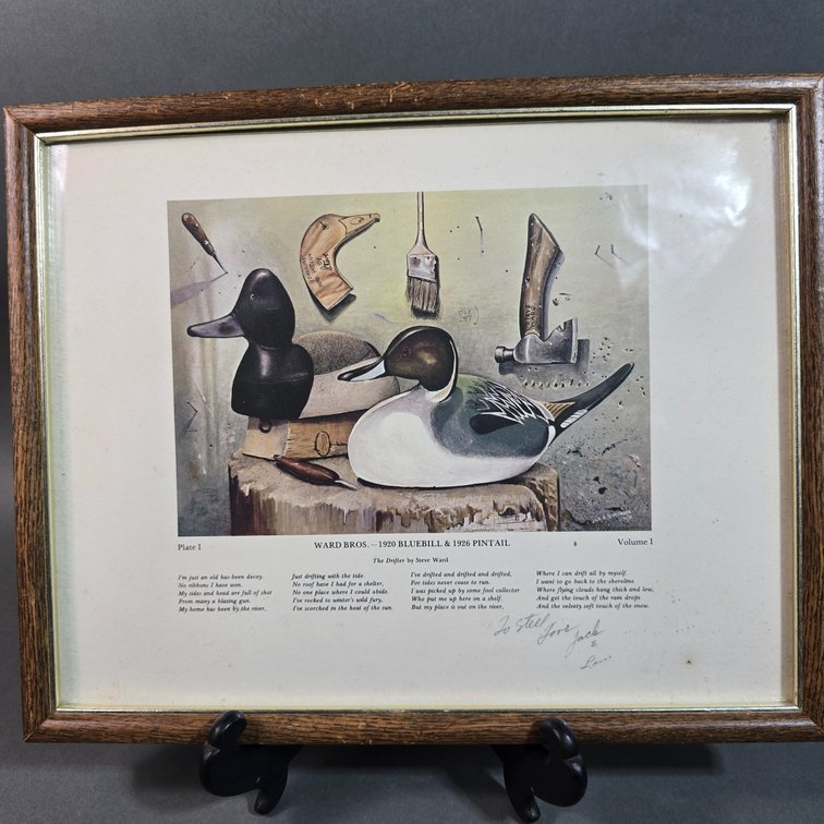 Jack Schroeder Print of Ward Bros. Decoys