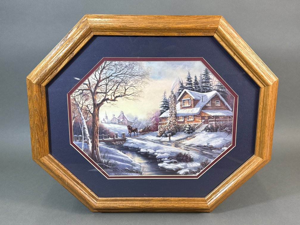 Framed Winter Print