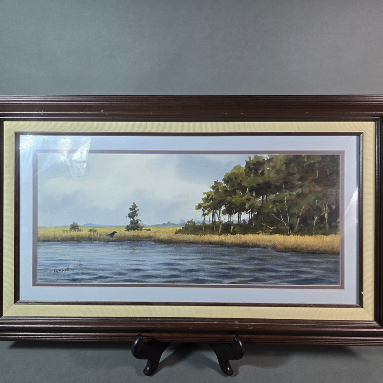 Willie Crockett,  Onancock,  VA Original Watercolor