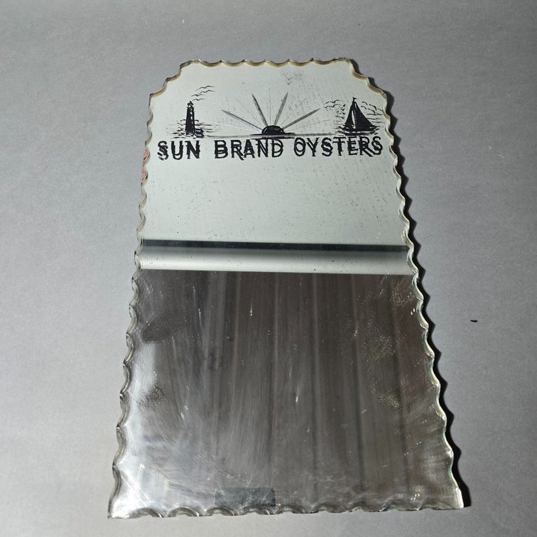 Sun Brand Oyster Advertising Mirror