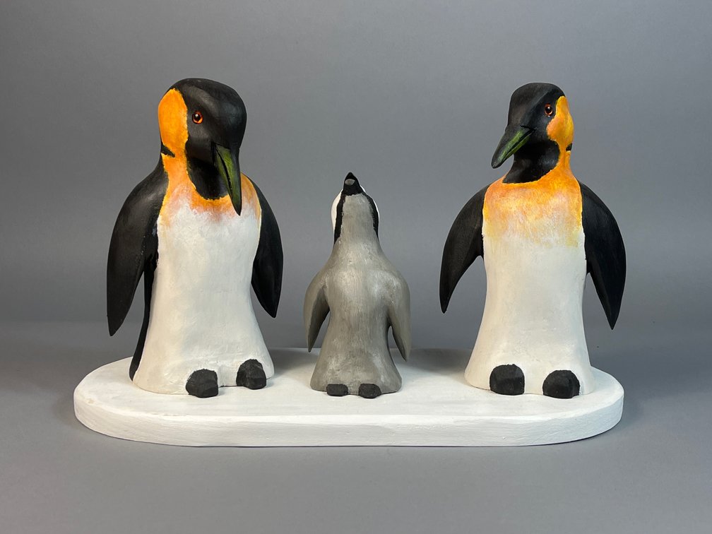 Jim Britton, Reedville, VA, Penguin Family