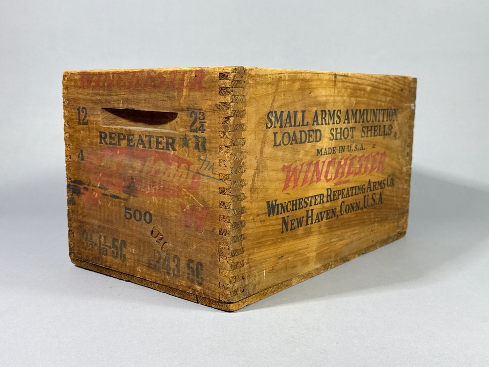 Winchester Repeating Arms Co, Small Arms Ammunition Loaded Shot Shells Box