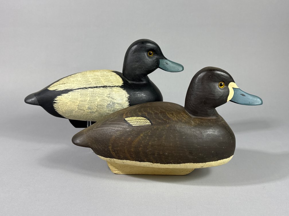 Cloyd Jester, Chincoteague, VA, Bluebill Pair