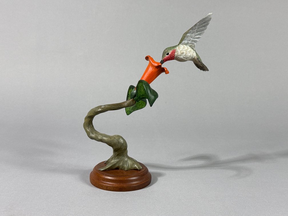 Ruby Throated Hummingbird 