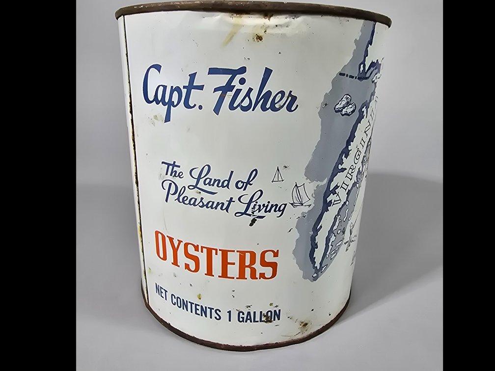 Capt. Fisher Oyster Can 