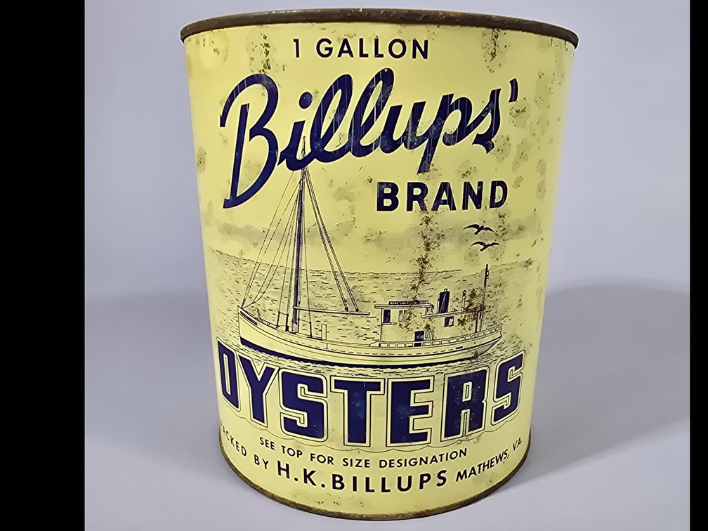 Billips' Oyster Can 