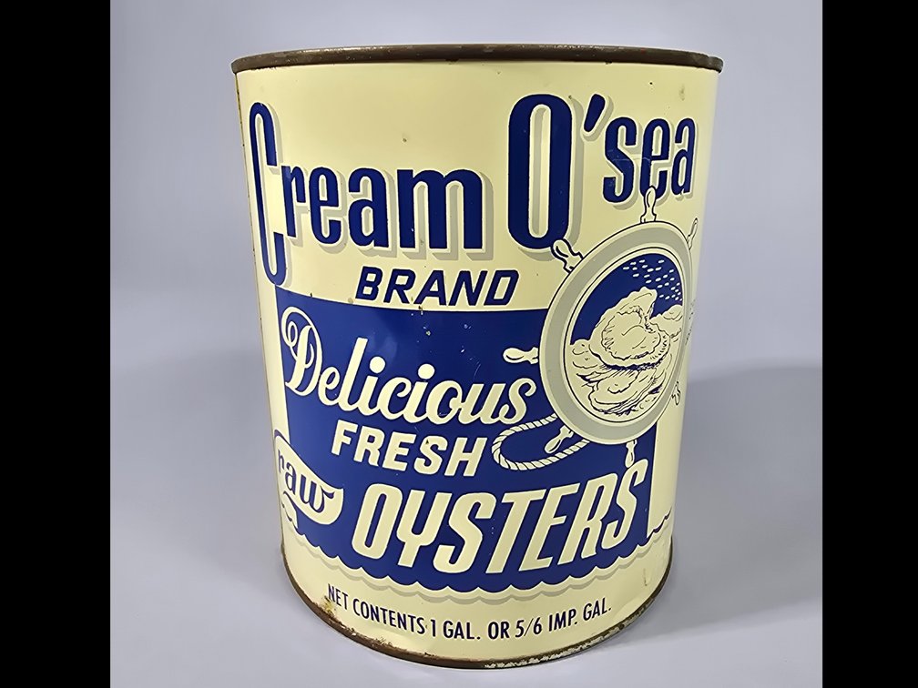 Cream O' Sea Oyster Can 
