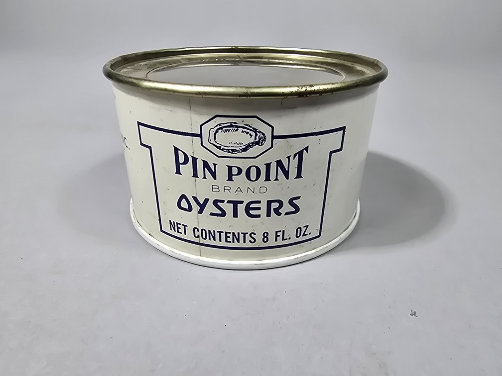 Pin Point Brand Oyster Can