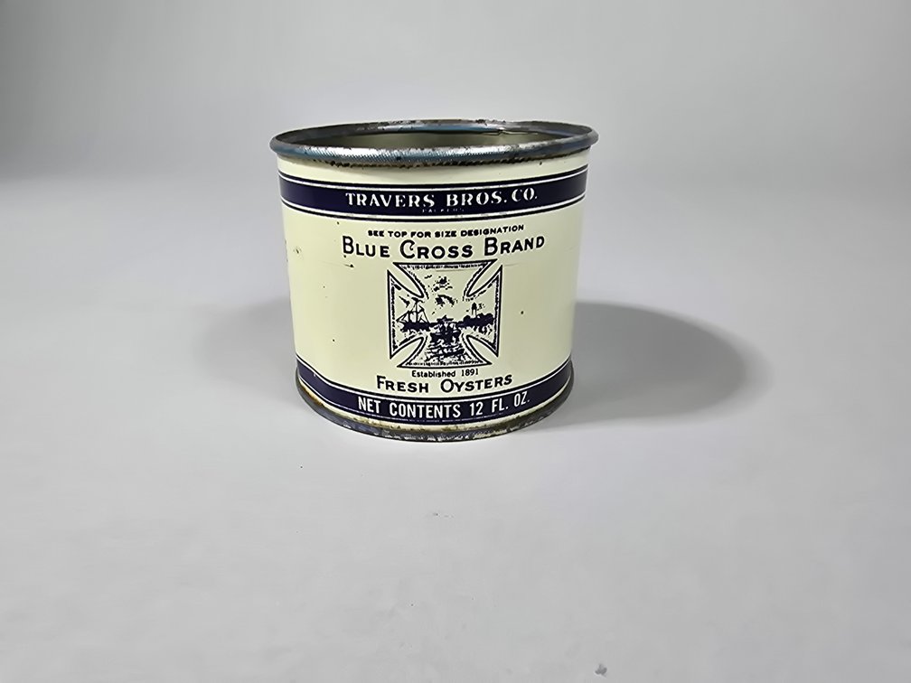 Blue Cross Brand Oyster Can 