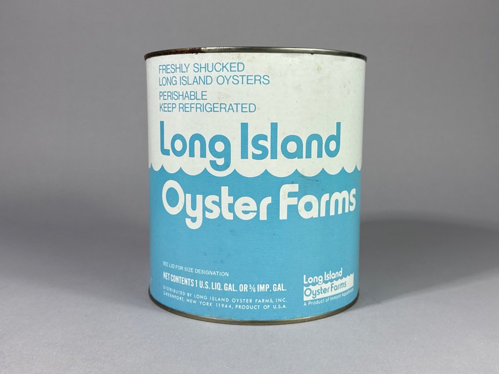 Long Island Oyster Farms Can