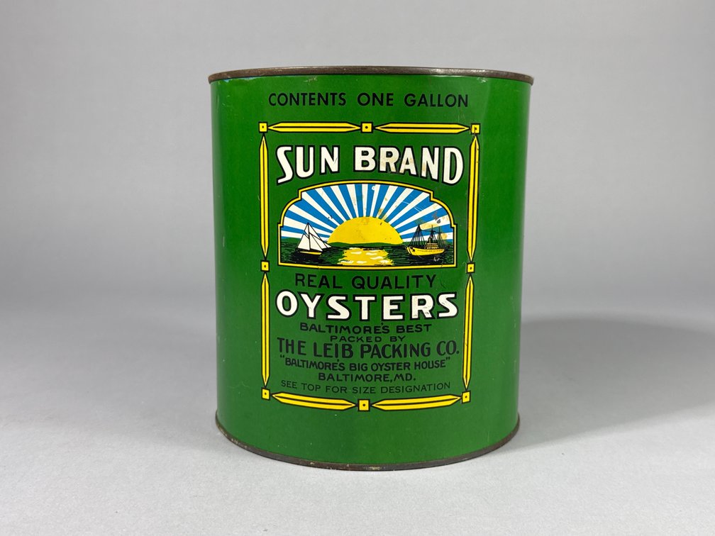 Sun Brand Oyster Can