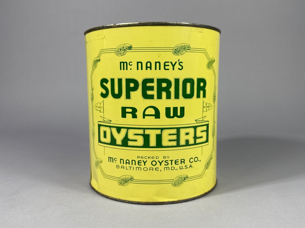McNaney’s Superior Raw Oysters Can