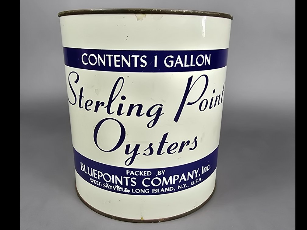 Sterling Point Oyster Can