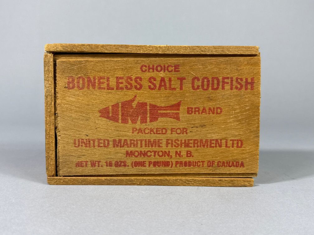 United Maritime Fishermen Ltd Salted Cod Box