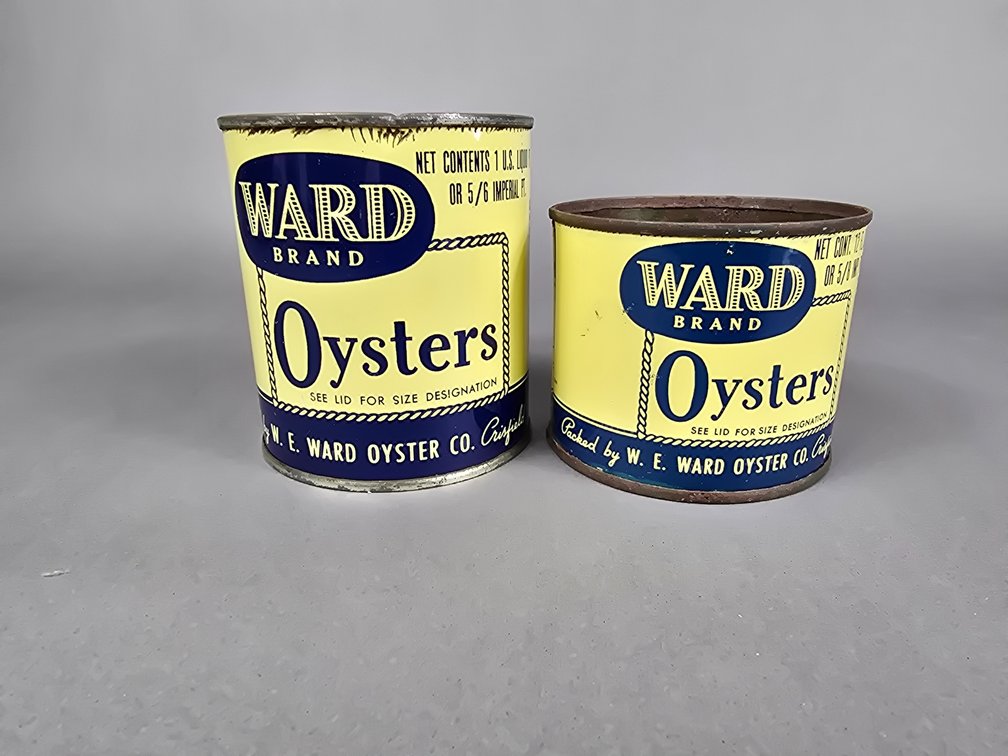 Ward Brand Oyster Cans 