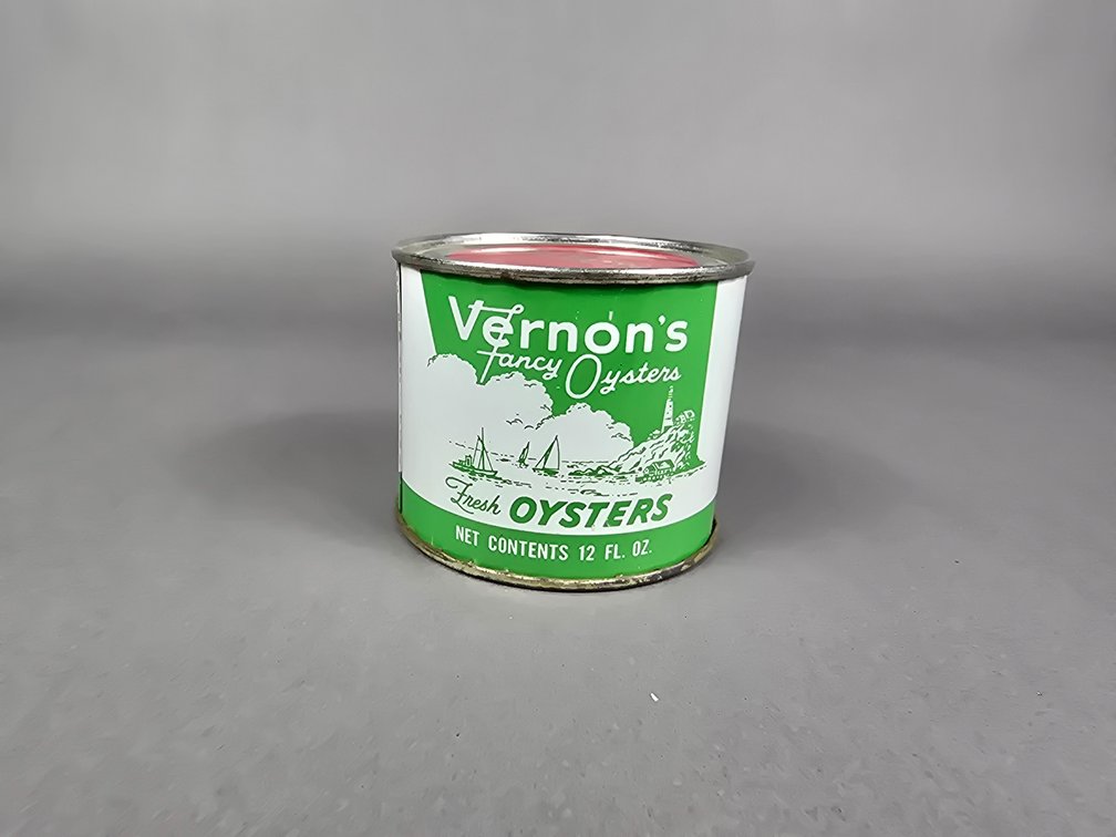Vernon's Brand Oyster Can 