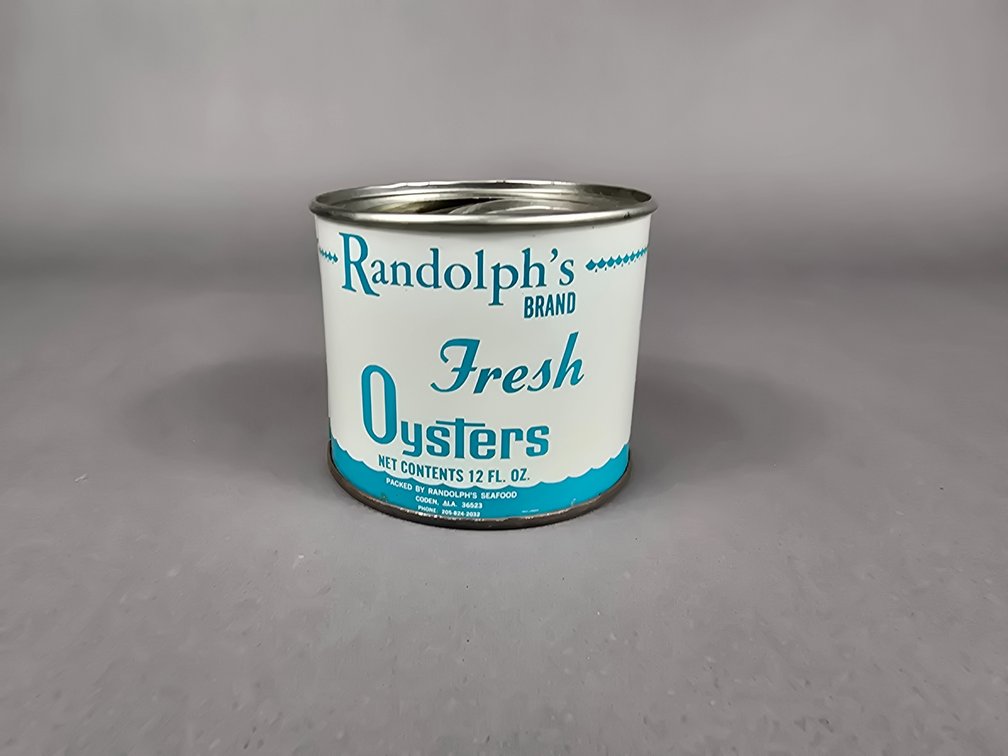 Randolph's Brand Oyster Can 