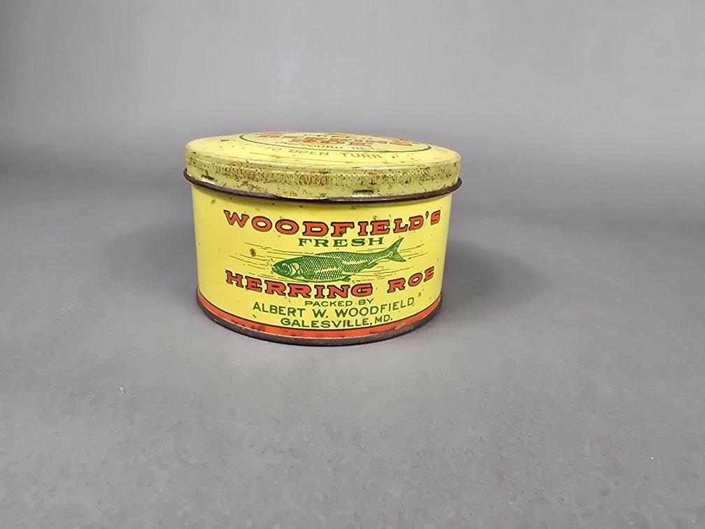 Woodfield's Herring Roe Tin