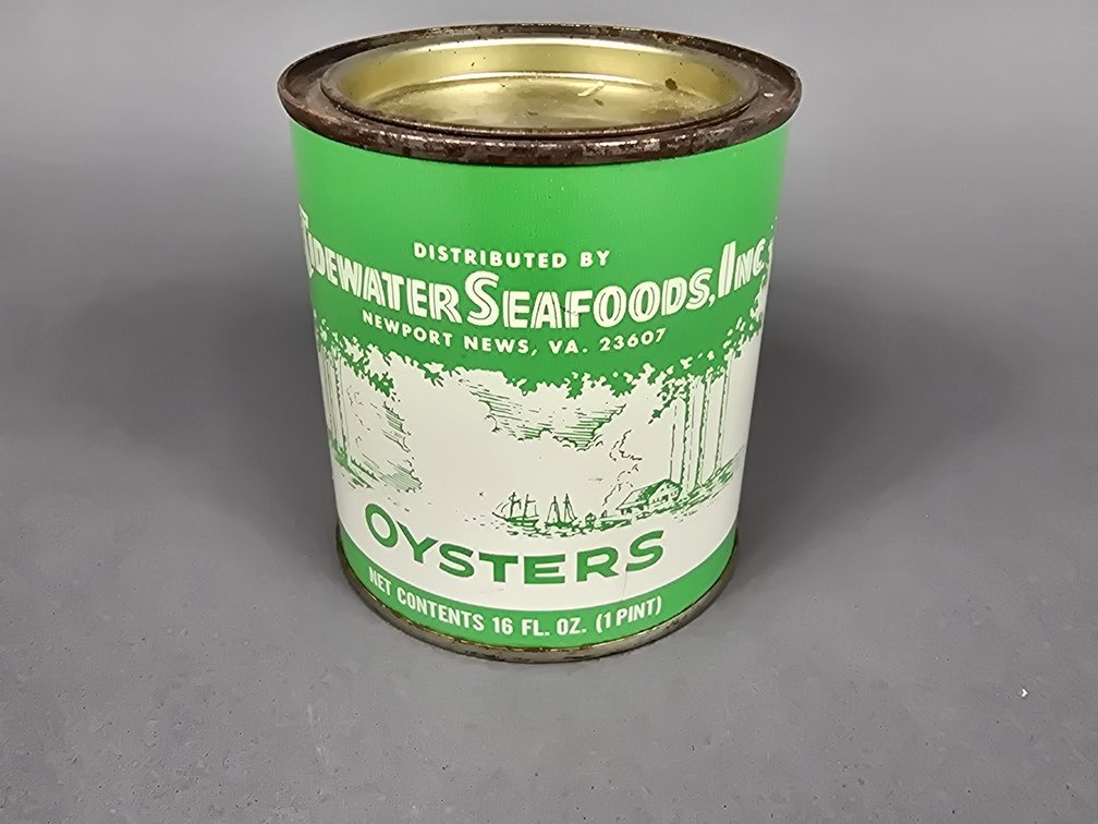 Tidewater Seafood Brand Oyster Can 