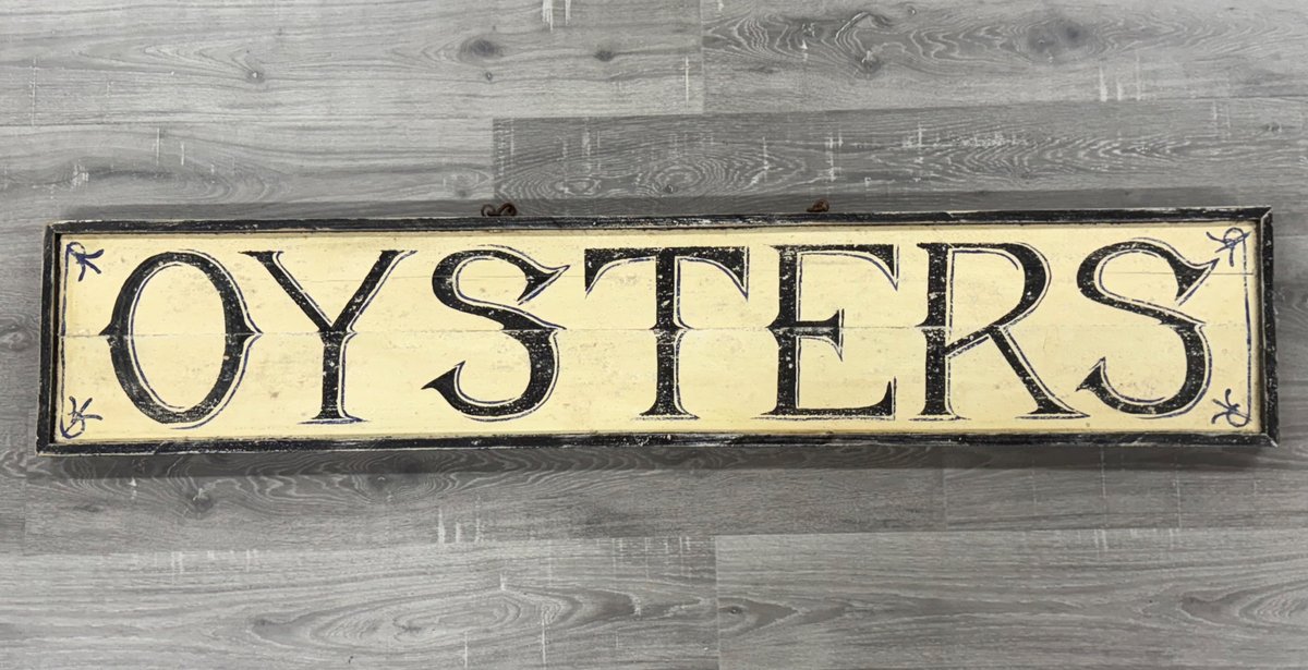 Mike Bridges, Guilford, VA, Oyster Sign